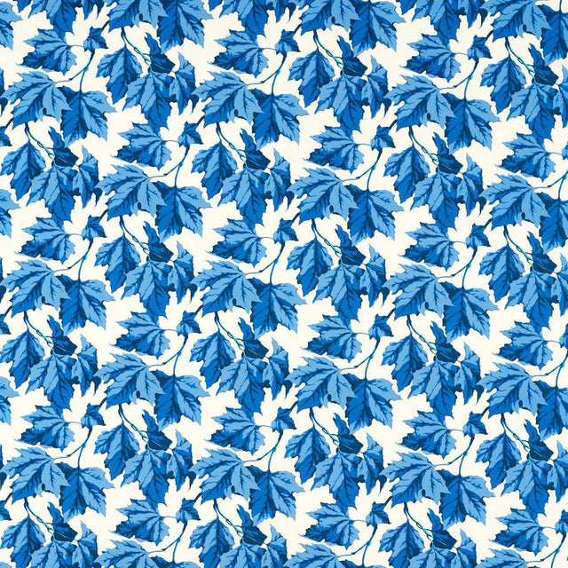 Harlequin Dappled Leaf Lapis Fabric