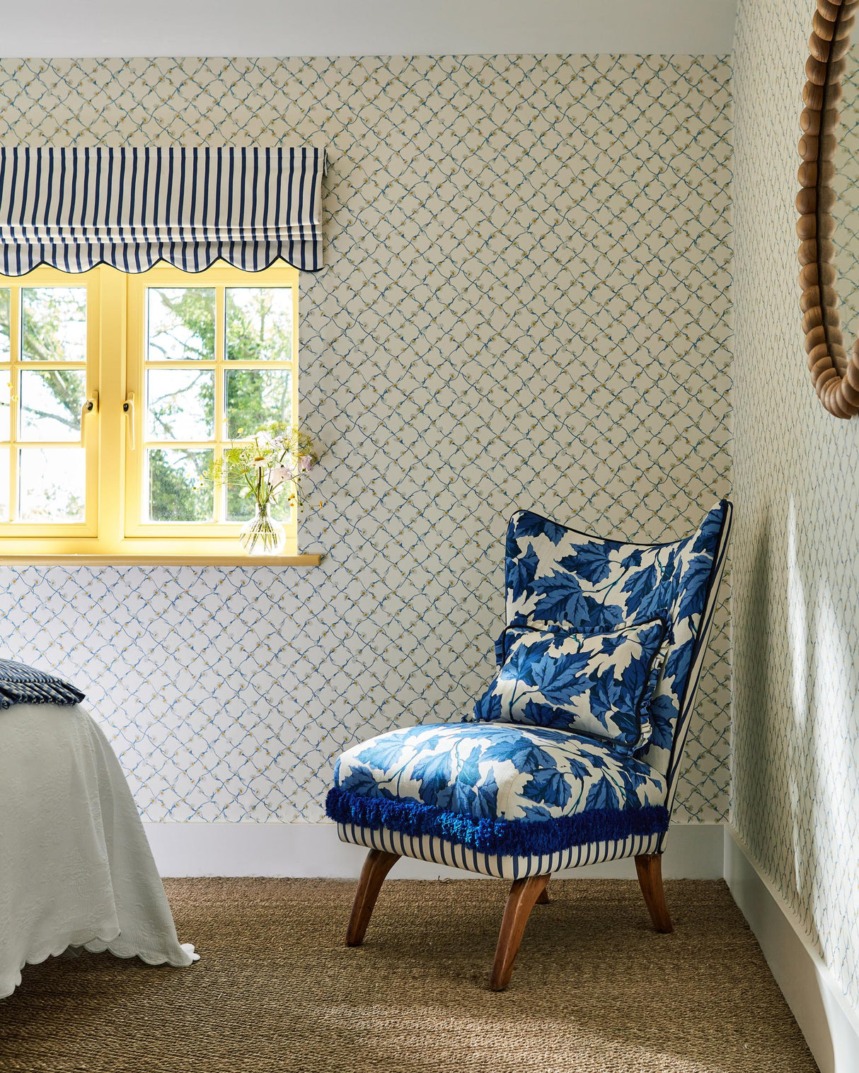 Harlequin Lapis Sophie Robinson Fabrics Fabric