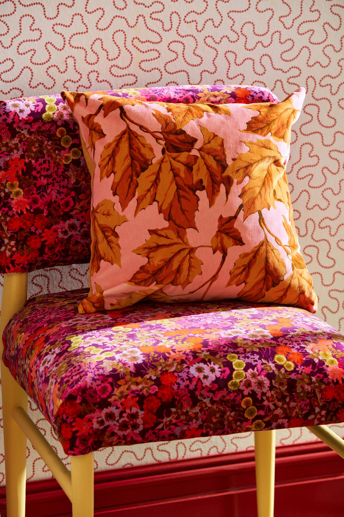 Harlequin Amber/Rose Sophie Robinson Fabrics Fabric