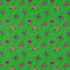 Harlequin Jewel Beetles Emerald Fabric