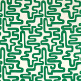 Harlequin Meander Emerald/Aquamarine Fabric