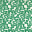 Harlequin Meander Emerald/Aquamarine Fabric