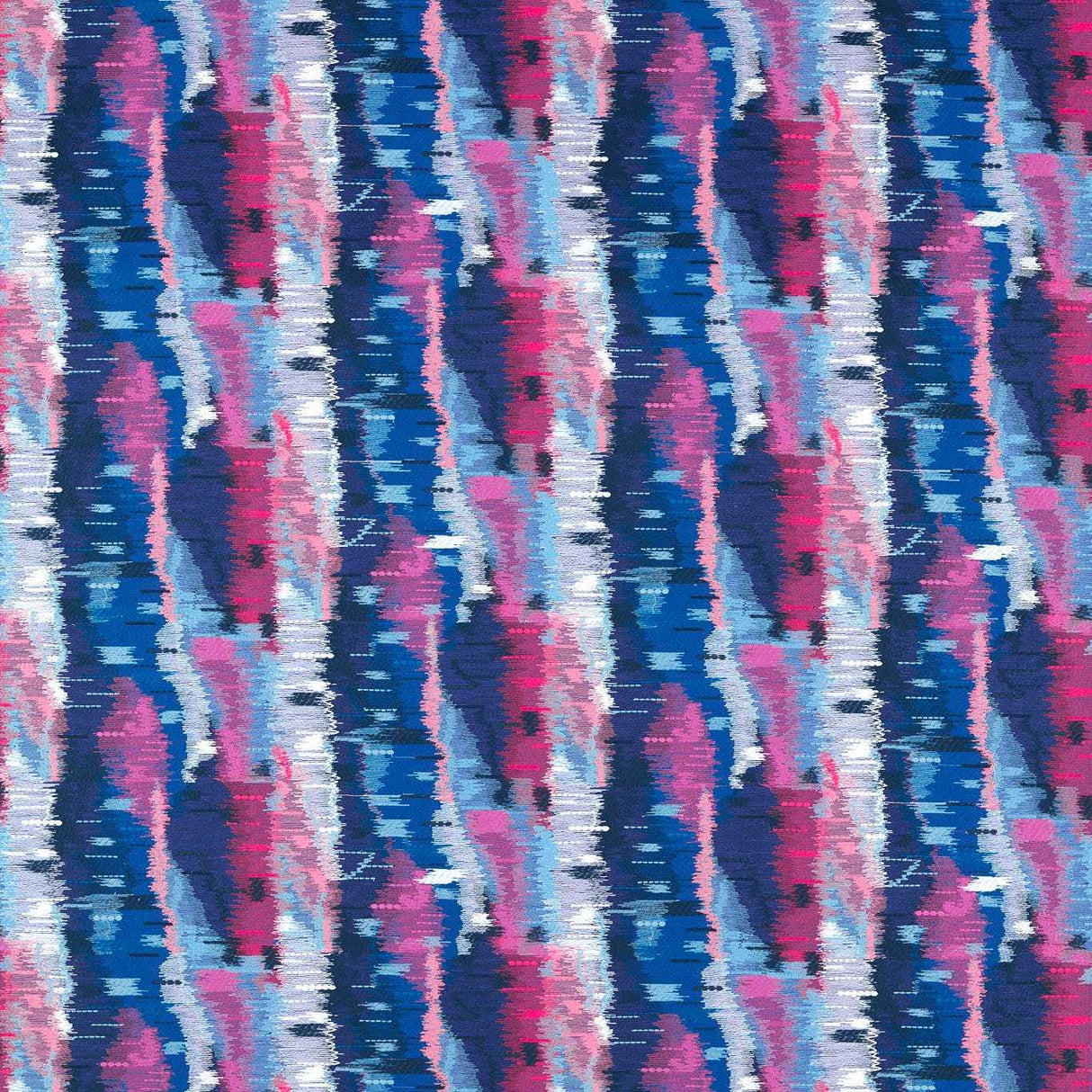 Harlequin Wilderness Lapis/Carnelian/Ruby Fabric