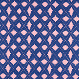 Harlequin Garden Terrace Lapis/Rose Fabric