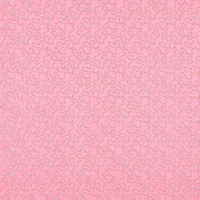 Harlequin Wiggle Rose Quartz/Ruby Fabric