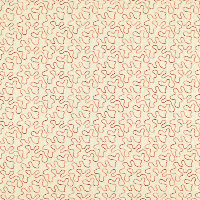 Harlequin Wiggle Linen/Carnelian Fabric