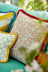 Harlequin Linen/Carnelian Sophie Robinson Fabrics Fabric