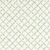 Harlequin Daisy Trellis Lapis/Pearl Wallpaper