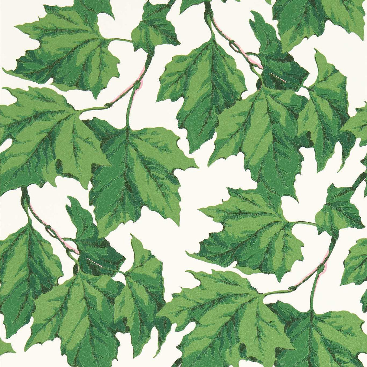 Harlequin Dappled Leaf Emerald Wallpaper