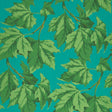 Harlequin Dappled Leaf Emerald/Teal Wallpaper