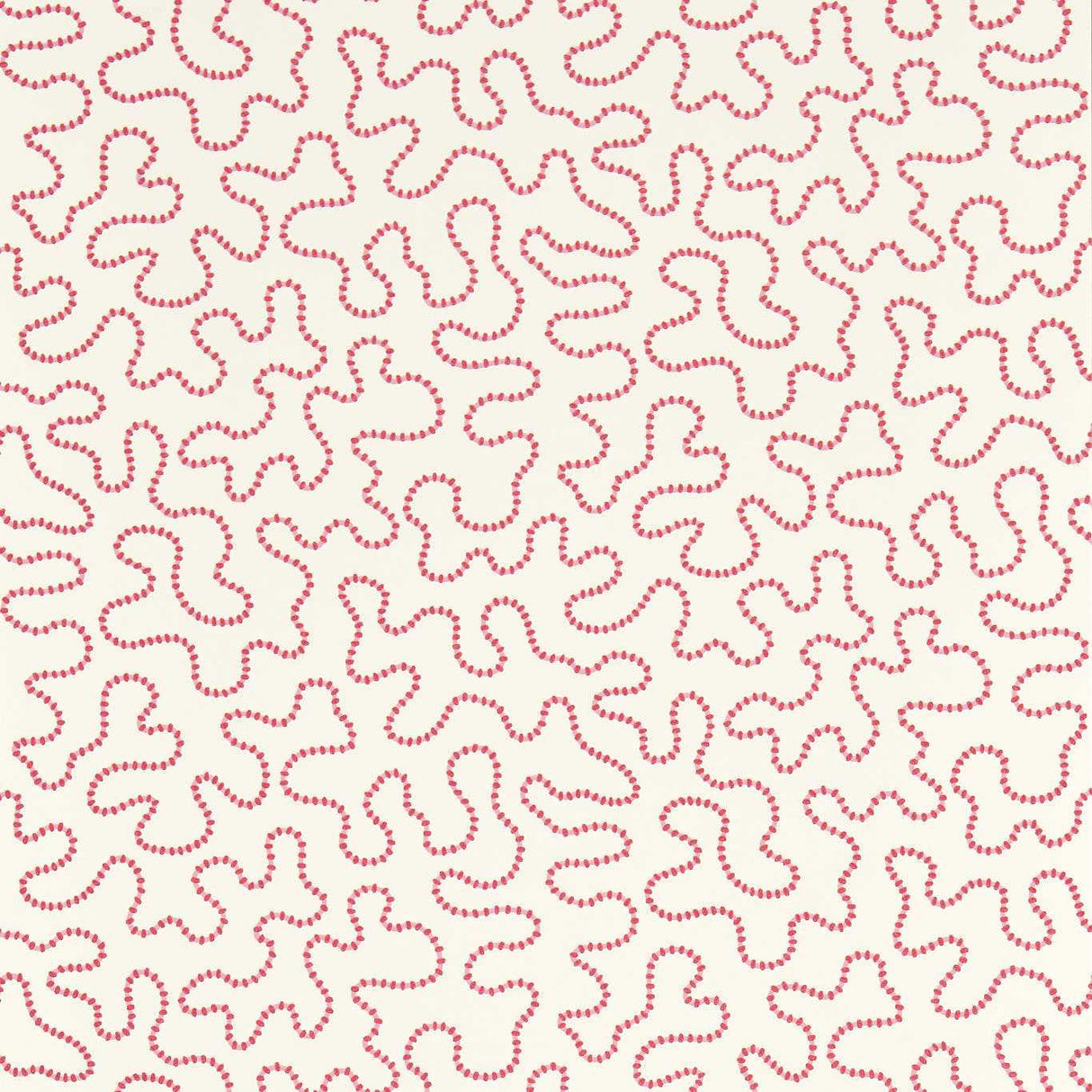 Harlequin Wiggle Carnelian/Rose Quartz Wallpaper