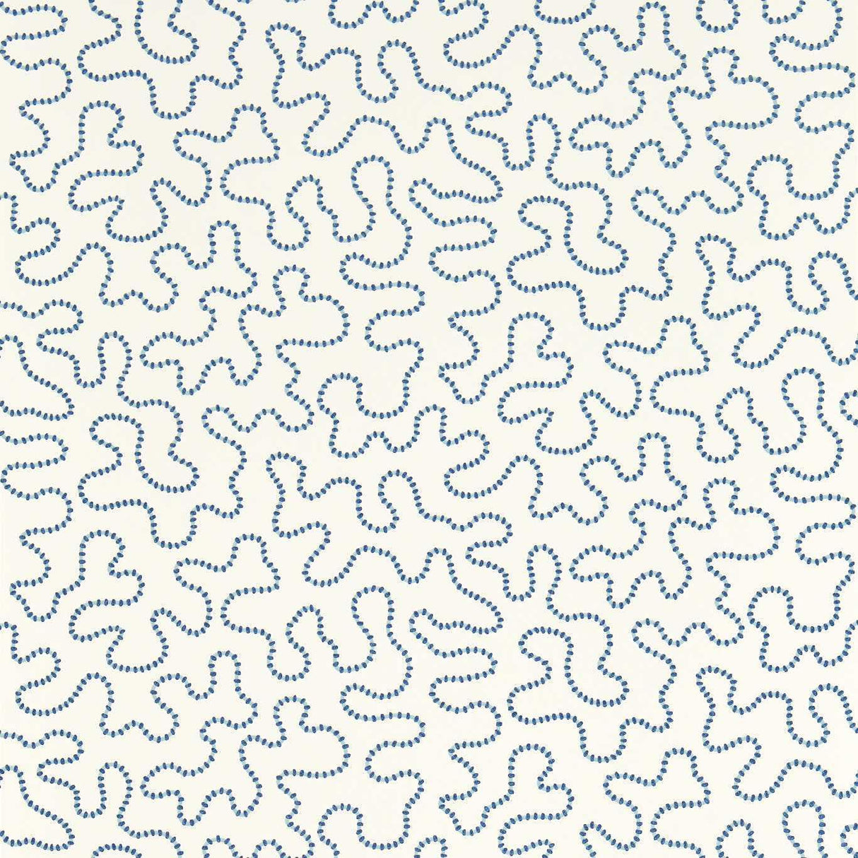 Harlequin Wiggle Lapis/Sky Wallpaper