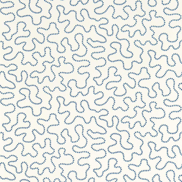 Harlequin Wiggle Lapis/Sky Wallpaper