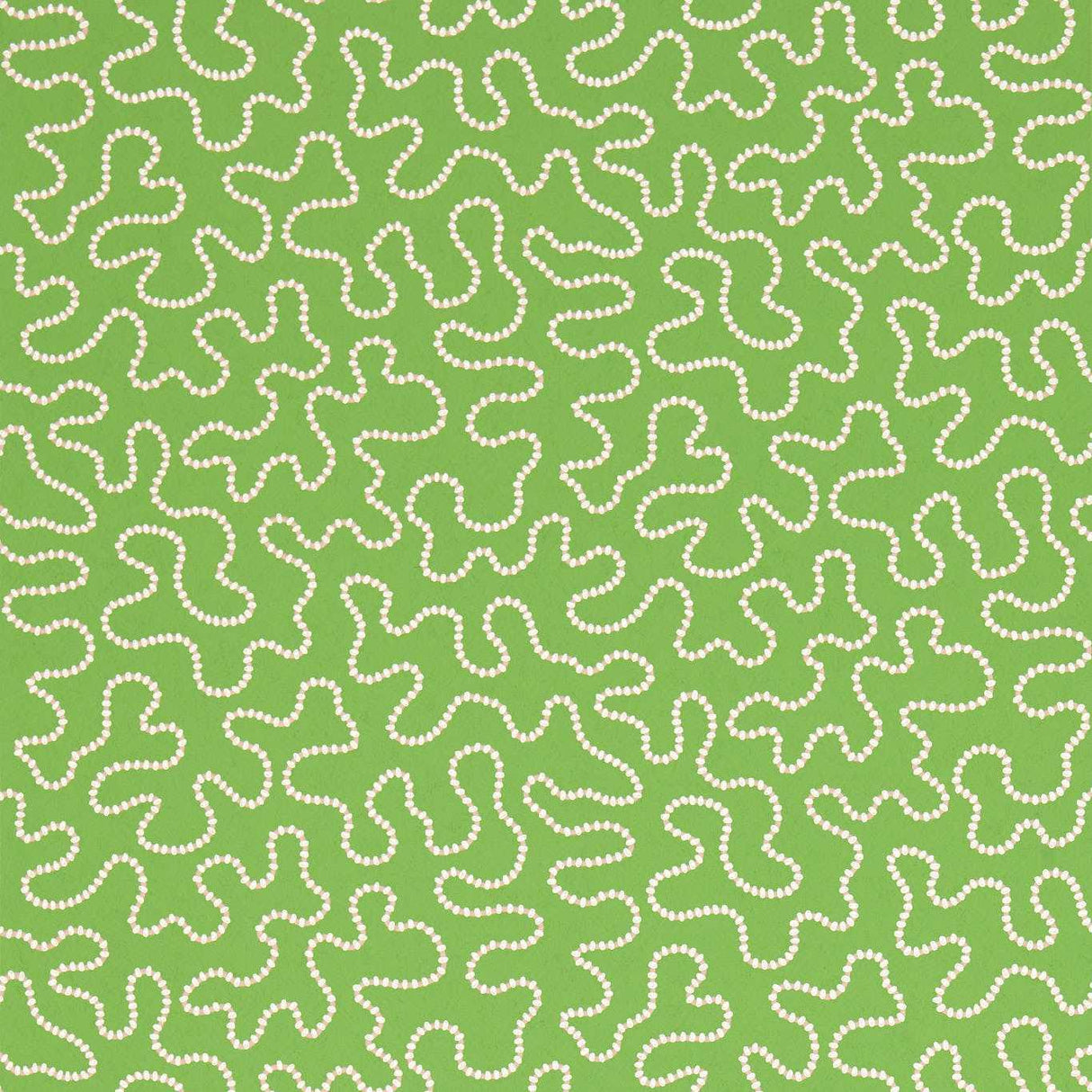 Harlequin Wiggle Peridot/Rose Quartz Wallpaper