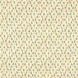 Sanderson Mickey & Minnie Rhubarb & Custard Fabric