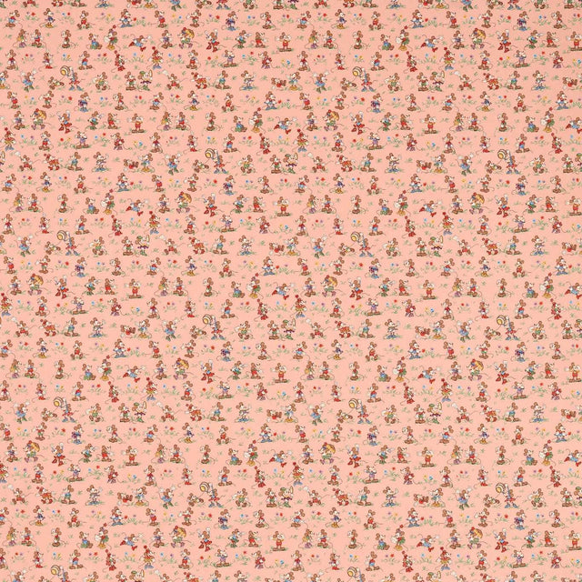 Sanderson Mickey & Minnie Blancmange Fabric