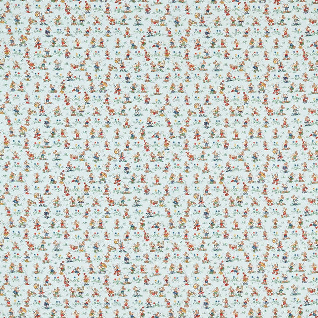 Sanderson Mickey & Minnie Bonbon Blue Fabric