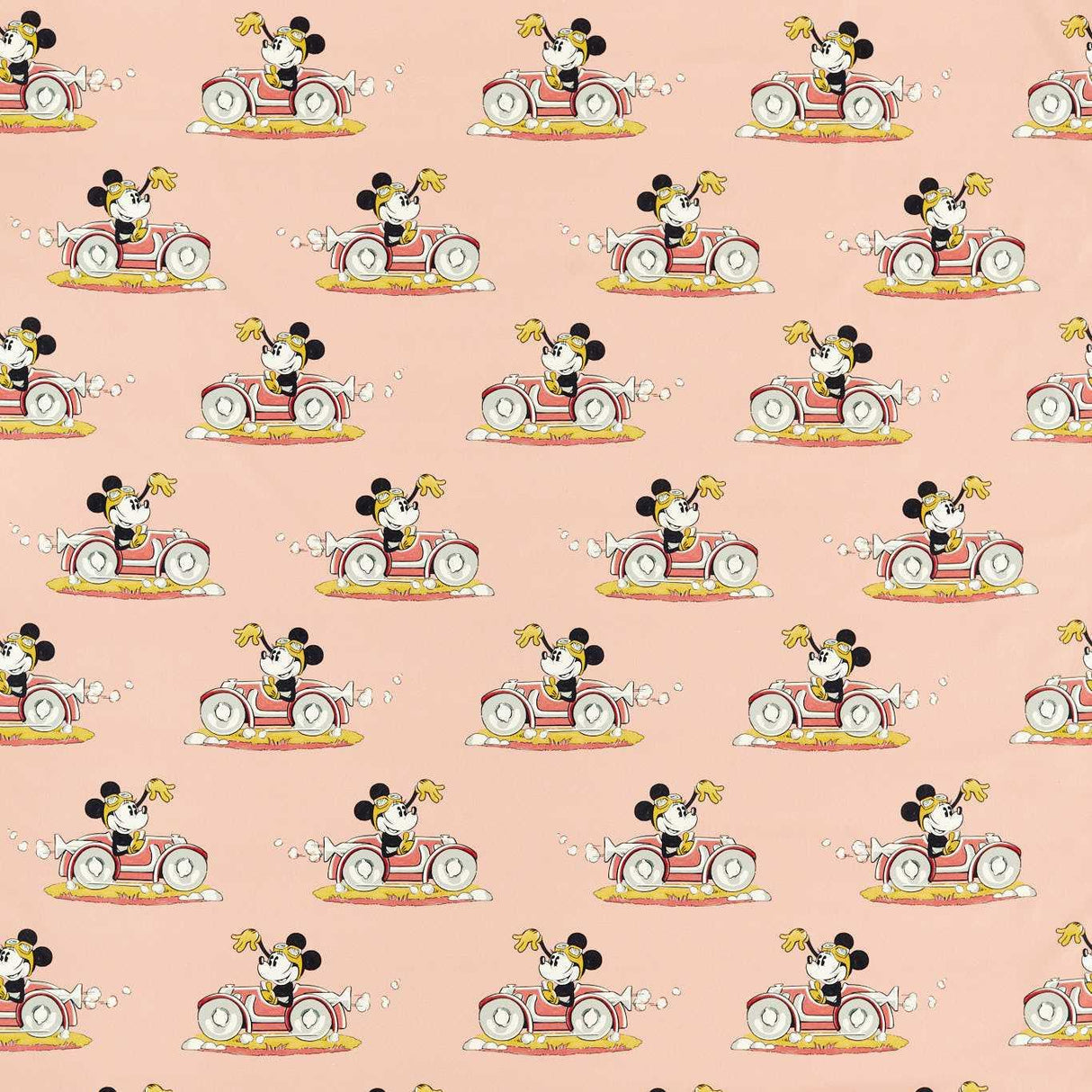 Sanderson Minnie On the Move Candy Floss Fabric