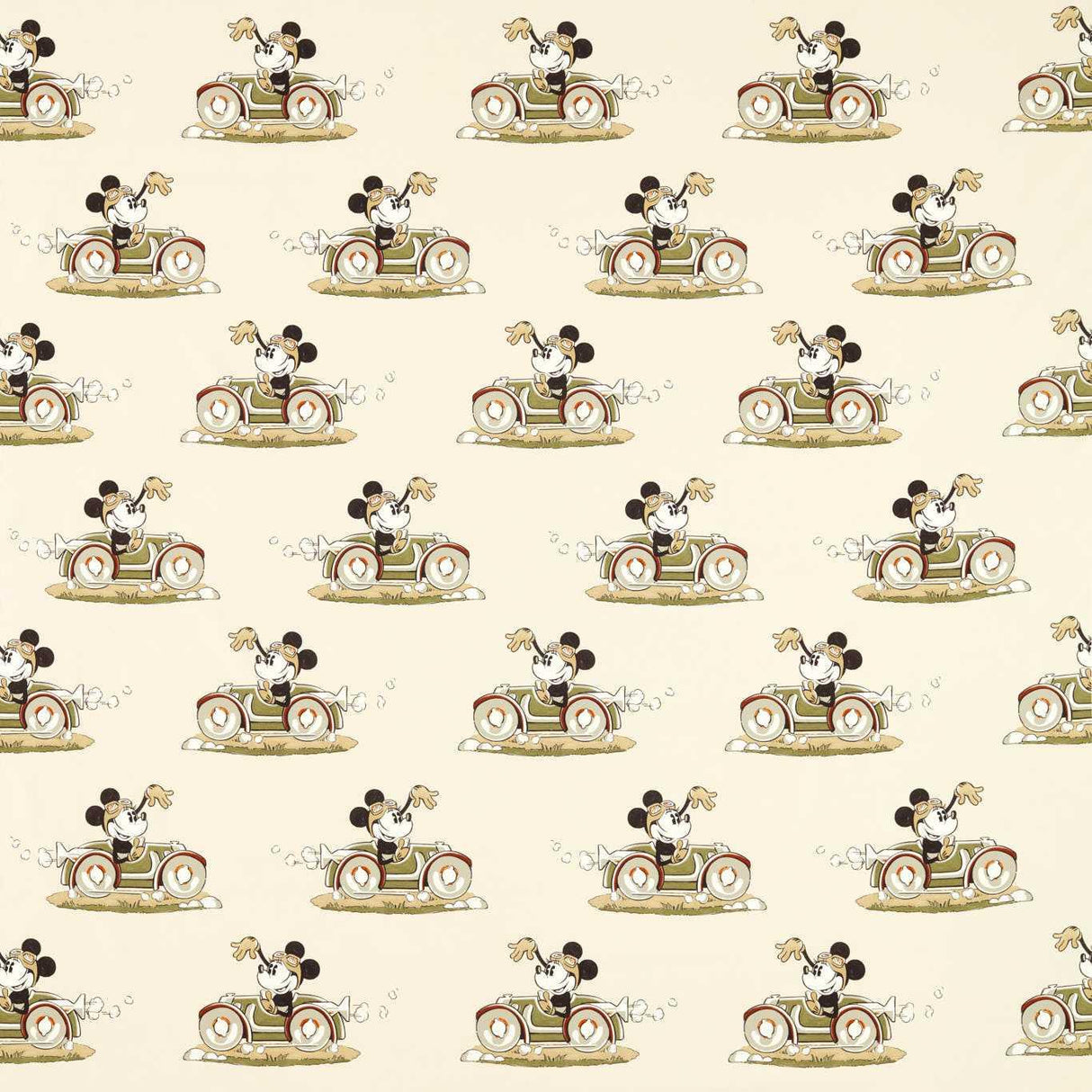 Sanderson Minnie On the Move Babyccino Fabric