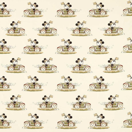 Sanderson Minnie On the Move Babyccino Fabric