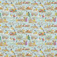 Sanderson Snow White Puddle Blue Fabric