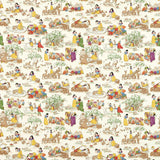 Sanderson Snow White Whipped Cream Fabric