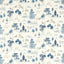Sanderson Winnie the Pooh Bonbon Blue Fabric