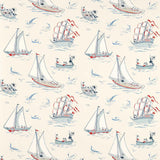 Sanderson Donald Nautical Sea Salt Fabric