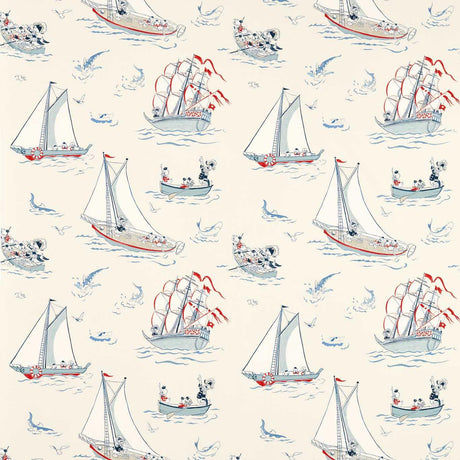 Sanderson Donald Nautical Sea Salt Fabric