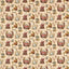 Sanderson Alice in Wonderland Caramel Fabric