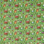 Sanderson Alice in Wonderland Gumball Green Fabric