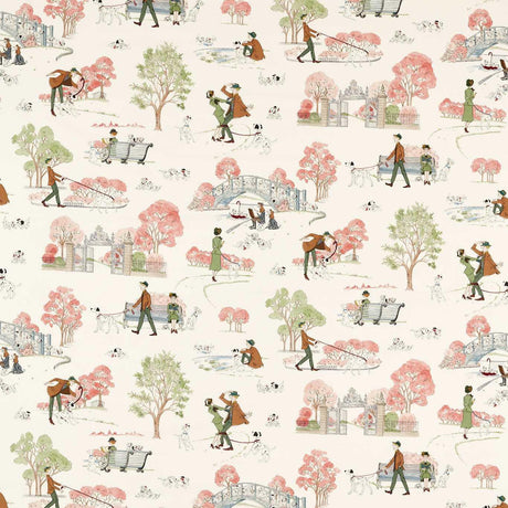 Sanderson 101 Dalmatians Candy Floss Fabric