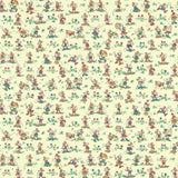 Sanderson Mickey & Minnie Rhubarb & Custard Wallpaper