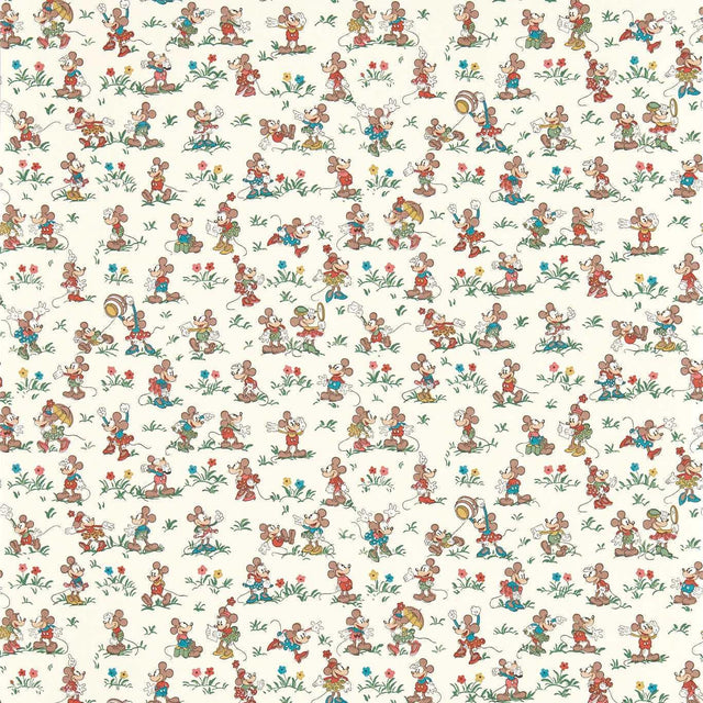 Sanderson Mickey & Minnie Allsorts Wallpaper
