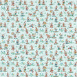 Sanderson Mickey & Minnie Bonbon Blue Wallpaper