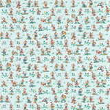 Sanderson Mickey & Minnie Bonbon Blue Wallpaper