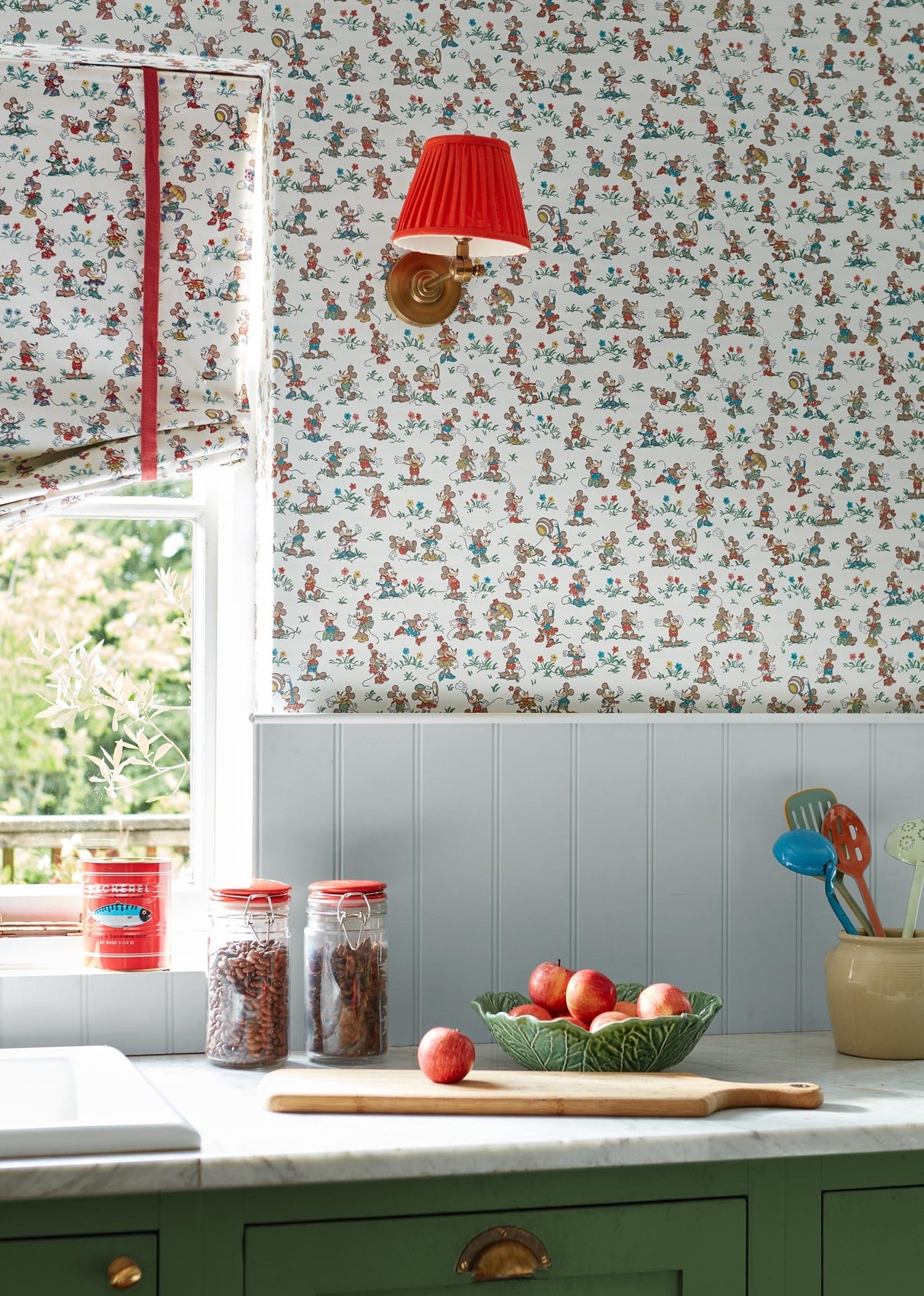 Sanderson Bonbon Blue Disney Home x Sanderson Wallpaper