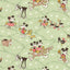 Sanderson Mickey At the Farm Macaron Green Wallpaper
