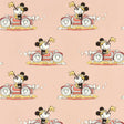 Sanderson Minnie On the Move Candy Floss Wallpaper