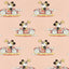 Sanderson Minnie On the Move Candy Floss Wallpaper