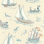 Sanderson Donald Nautical Sea Salt Wallpaper