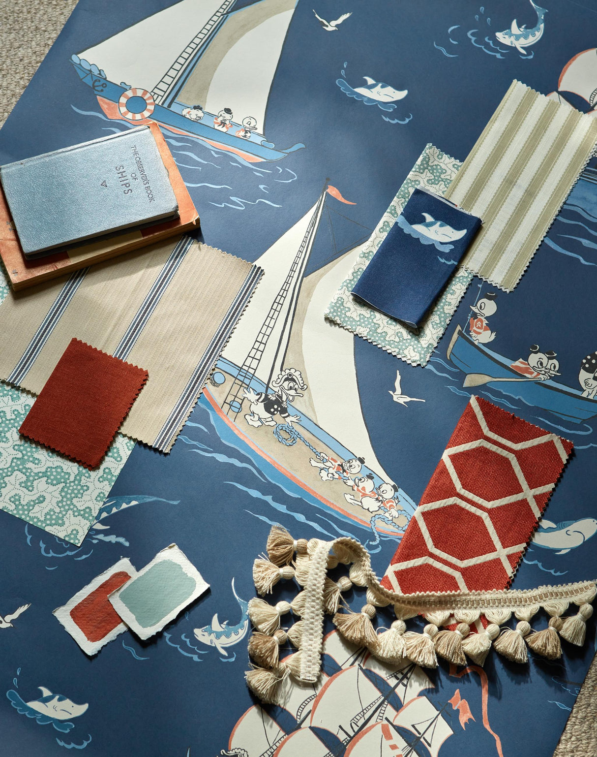 Sanderson Sea Salt Disney Home x Sanderson Wallpaper