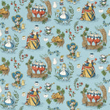 Sanderson Alice in Wonderland Puddle blue Wallpaper