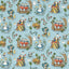 Sanderson Alice in Wonderland Puddle blue Wallpaper