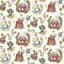 Sanderson Alice in Wonderland Hundreds & Thousands Wallpaper