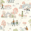 Sanderson 101 Dalmatians Candy Floss Wallpaper
