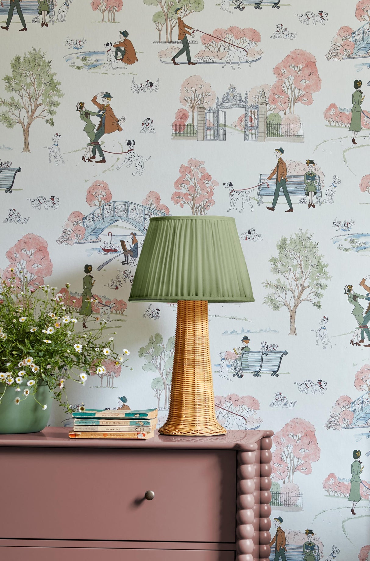 Sanderson Candy Floss Disney Home x Sanderson Wallpaper