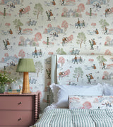 Sanderson Breeze Blue Disney Home x Sanderson Wallpaper