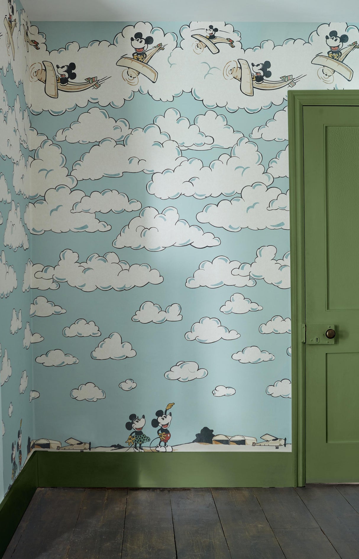 Sanderson Sea Salt Disney Home x Sanderson Wallpaper