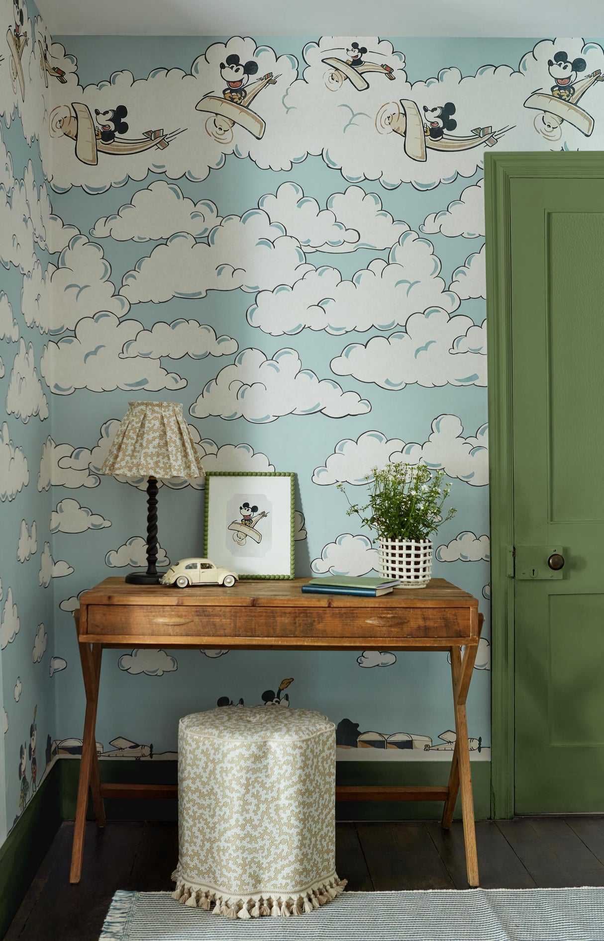 Sanderson Sea Salt Disney Home x Sanderson Wallpaper